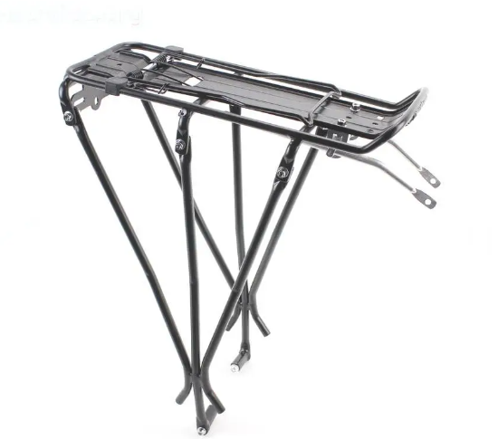 Багажник 26&quot; алюміній, під дисковий гальмо, чорний HS-019