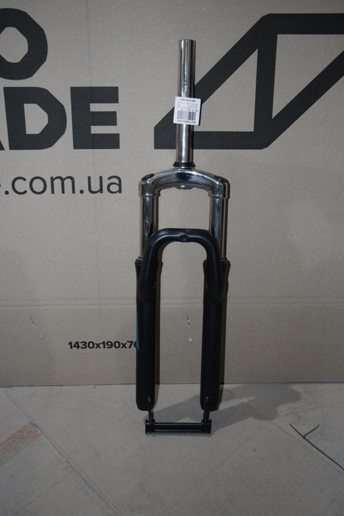 Вилка 27.5&quot; ST 1-1/8&quot; AM disc шток-215мм графитовый (повреждение ЛКП)