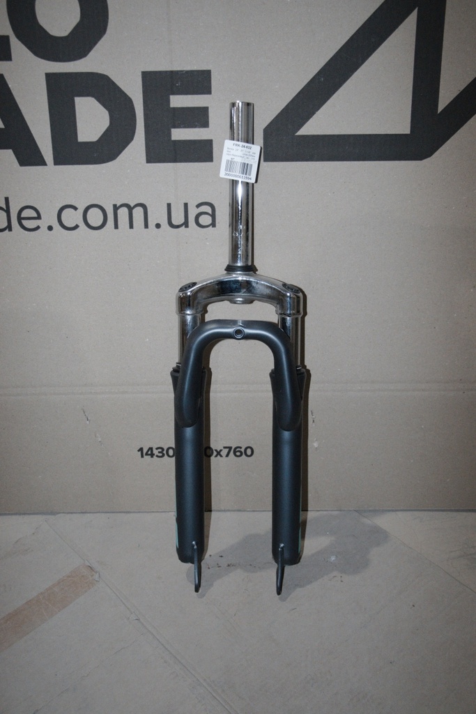 Вилка 24&quot; ST 1-1/8&quot; AM disc шток-205мм серо-бирюзовый (м) (повреждение ЛКП)