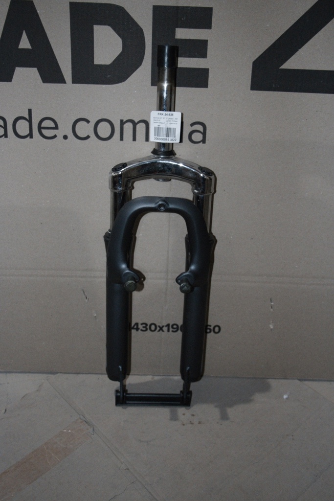 Вилка 24&quot; ST 1&quot; резьб. AM disc/v-br шток-154мм темно-серый с красным (м) (повреждение ЛКП)