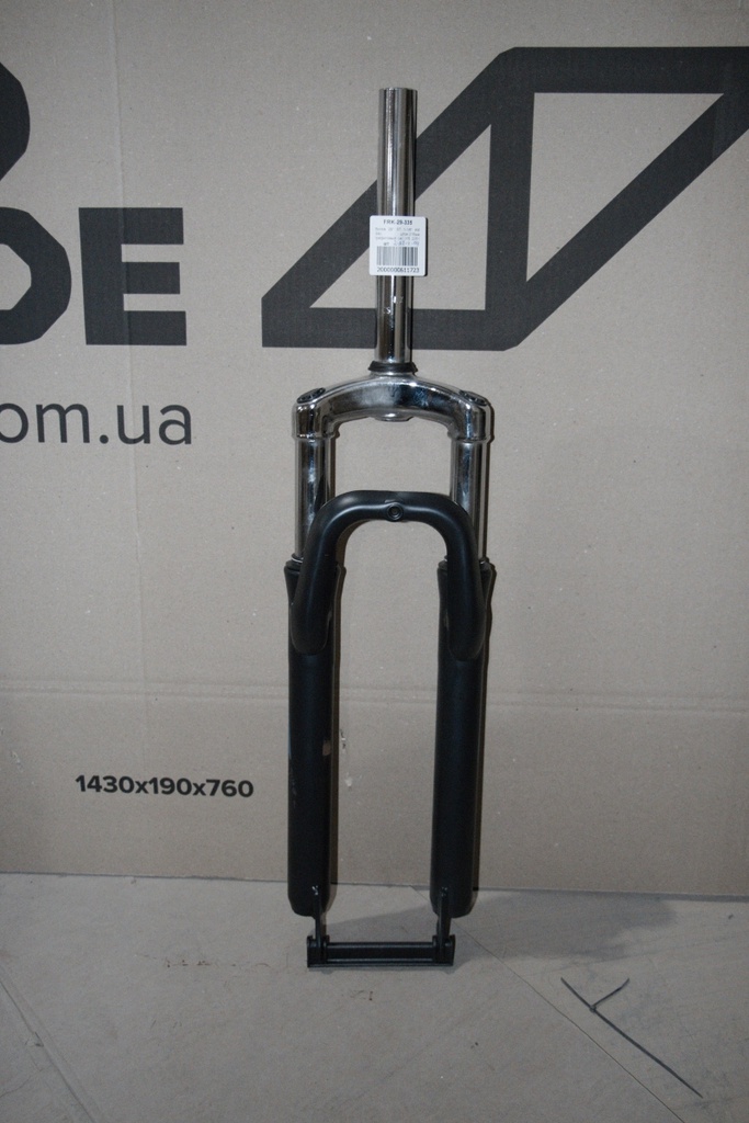 Вилка 29&quot; ST 1-1/8&quot; AM disc шток-215мм графитовый (повреждение ЛКП)