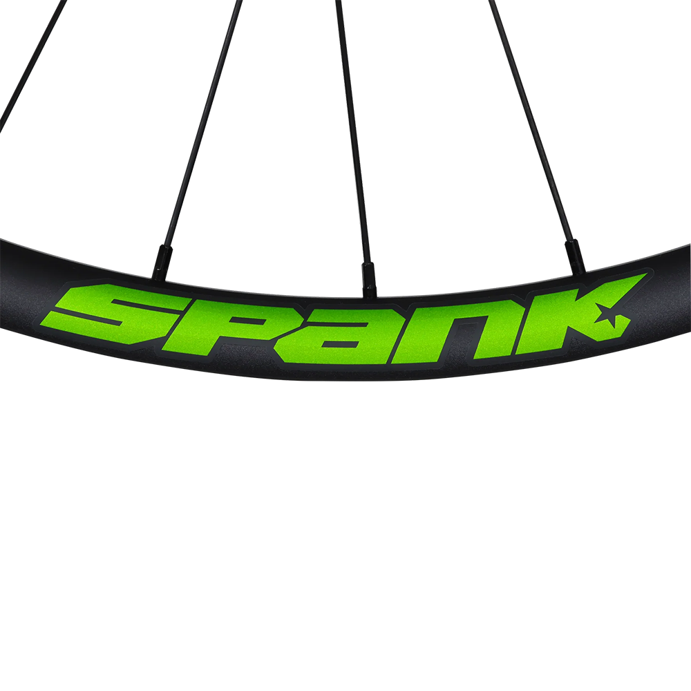 Набор наклеек на обода SPANK Decal kit, Green