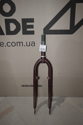 [FRK-26-A66] Вилка 26" ST 1-1/8" резьб. шток-156мм темно-красный (повреждение ЛКП)