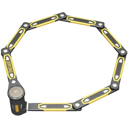 [LCK-67-03] Замок складной Onguard K9 Heavy Duty, 112см, прорезиненный короб-держатель на раму, 4 ключа + 1 с подсветкой