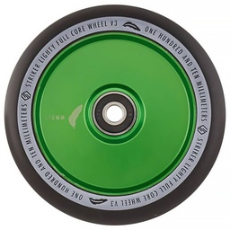 [WH-48-21] Колесо для трюкового самоката Striker Lighty Full Core V3 Black Pro 110мм Green