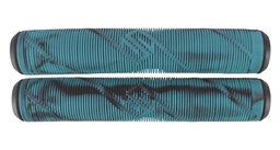 [GRI-52-37] Грипсы Stricker Pro Black/Teal