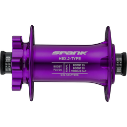 [C04HJ122700ASPK] Втулка передняя SPANK HEX J-TYPE Boost F15/20, Purple