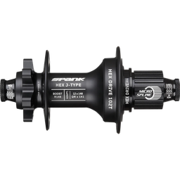 [C04HJ12E20MASPK] Втулка задняя SPANK HEX J-Type Boost R148 Microspline 32H, Black