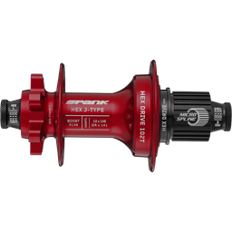 [C04HJ12E30SASPK] Втулка задняя SPANK HEX J-TYPE Boost R148 HG 32H, Red